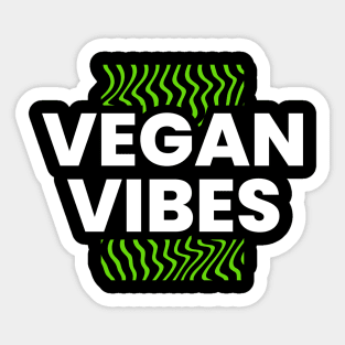 VEGAN VIBES Sticker